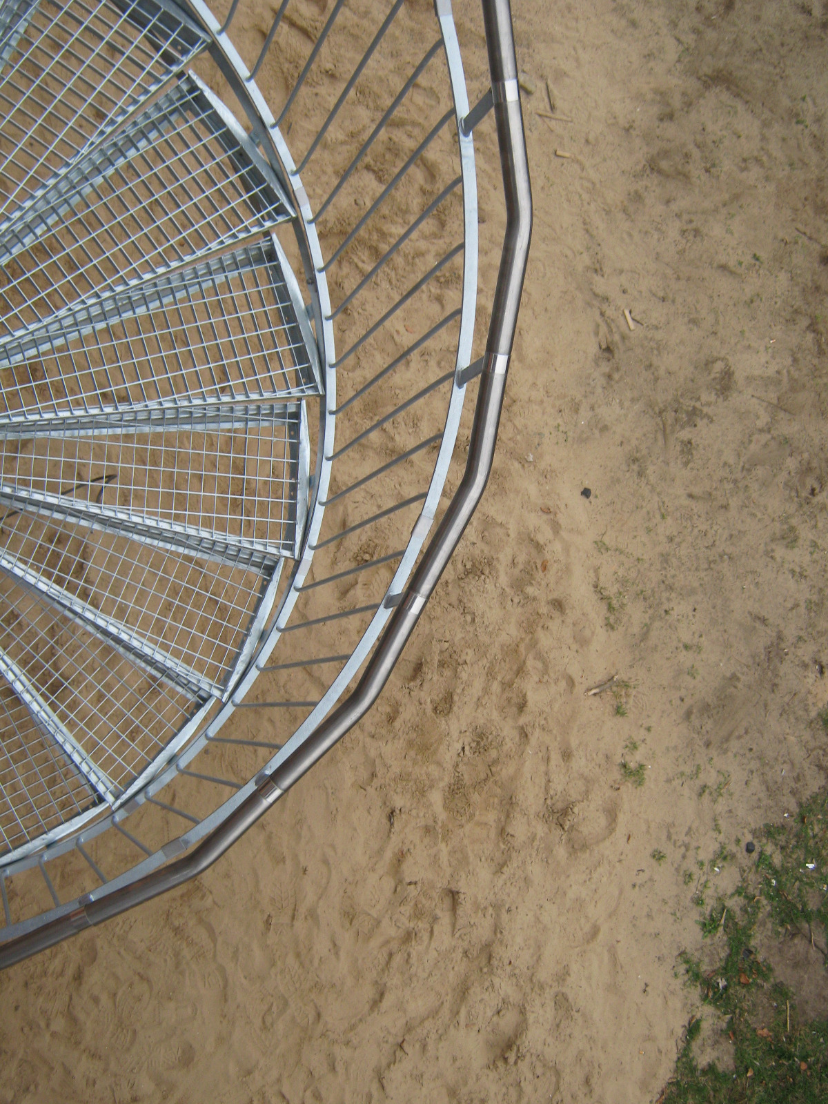 Edelstahl-Geländer, Detail